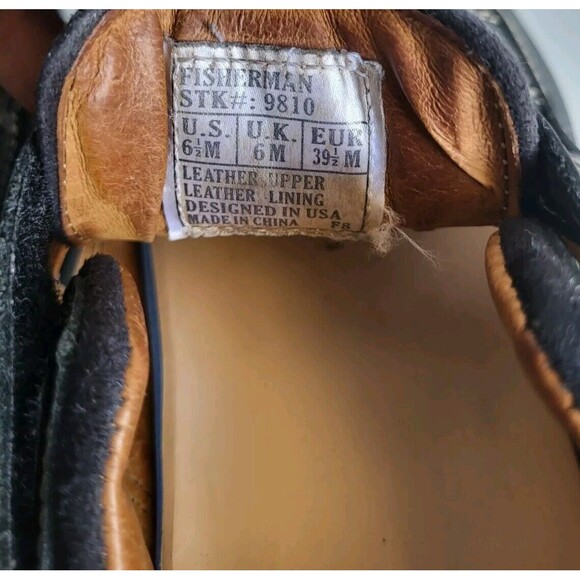 Dr Comfort Fisherman Men Therapeutic Diabetic Extra Depth Leather Sandal Sz 6.5 main image 7